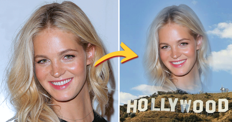 Tạo Ảnh Glamour Của Bạn Trong Khung H&igrave;nh Hollywood