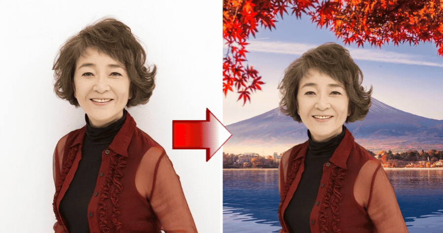 Generate Your Photos With Mount Fuji Frame!