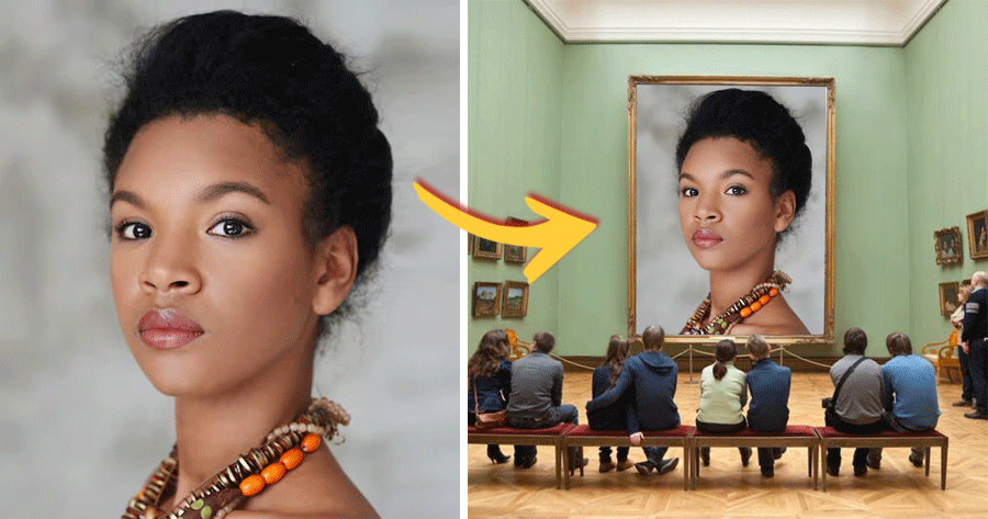 Probieren Sie den Ausstellungseffekt aus, indem Sie Ihr Foto hochladen