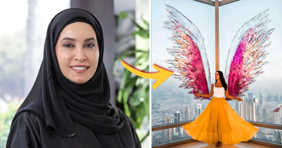 Get Your Moment With Burj Khalifa Wings