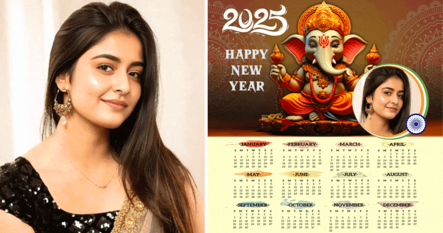 📆 Add Your Photo For Free To Lucky Calendar 2025!