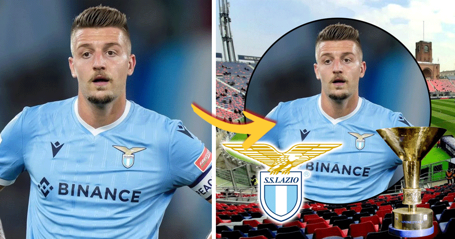 Frame Your Photos With S.S. Lazio Style For Serie A