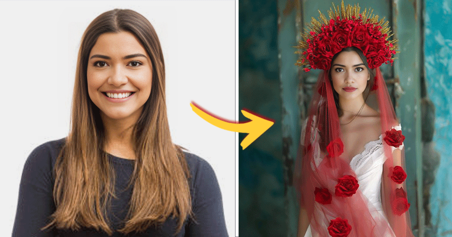 Crea Fotos Asombrosas Con Una Corona De Flores Mexicana