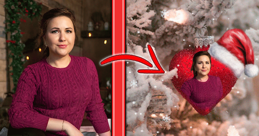 Shine Bright In This Festive Christmas Ball Frame ✨