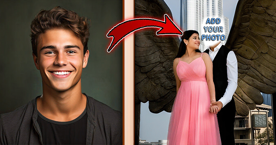 Fly Together With Dubai Wings Of Mexico Couple Frame