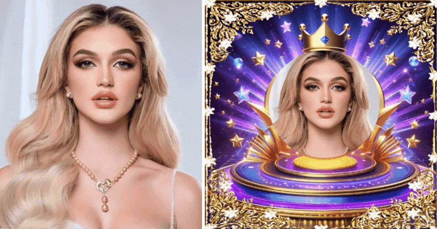 Edit Your Photo With This Shining Crown Frame!