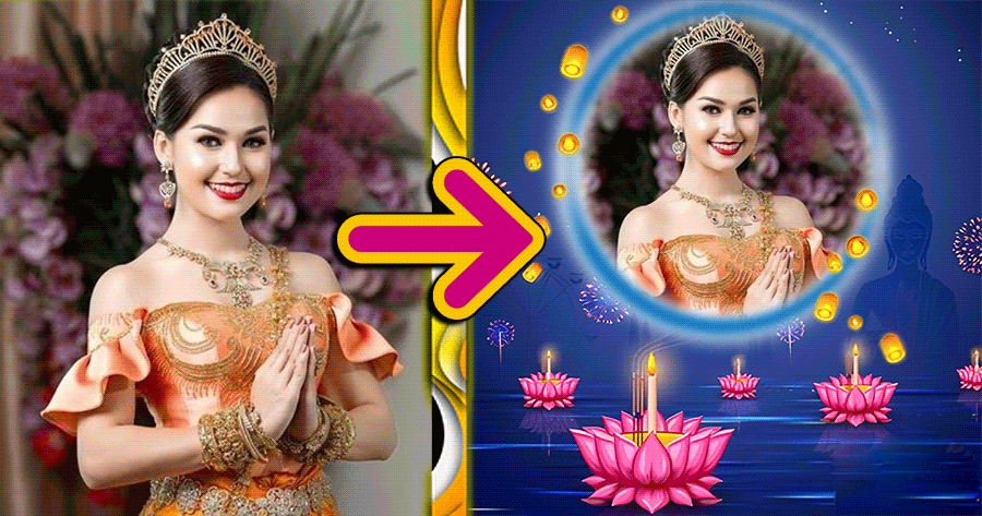 Celebrate Bon Om Touk Festival With A Custom Photo Frame!