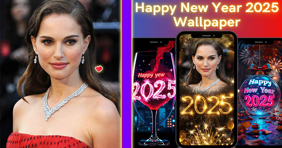 Fejr 2025 med en Tilpasset Nytt&aring;rsbaggrund