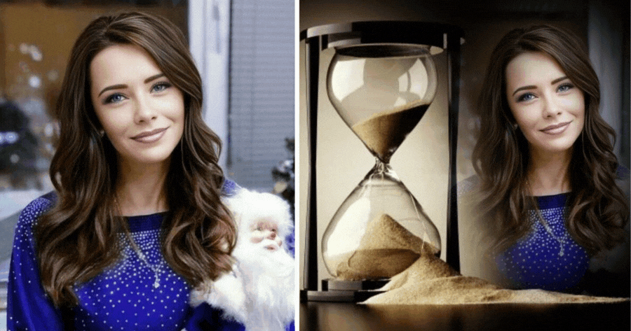 Keep Your Memory With Hourglass Frame Photos