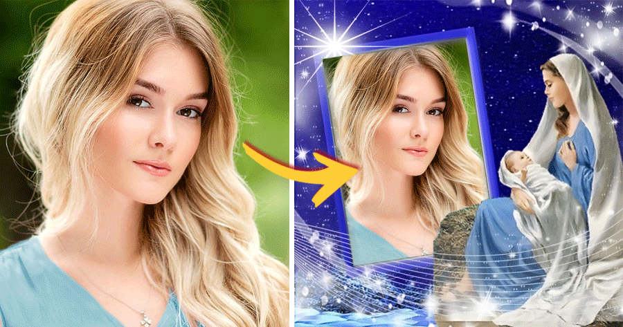 Tải l&ecirc;n Ảnh Của Bạn L&ecirc;n Khung Ảnh Theo Chủ Đề Cơ Đốc