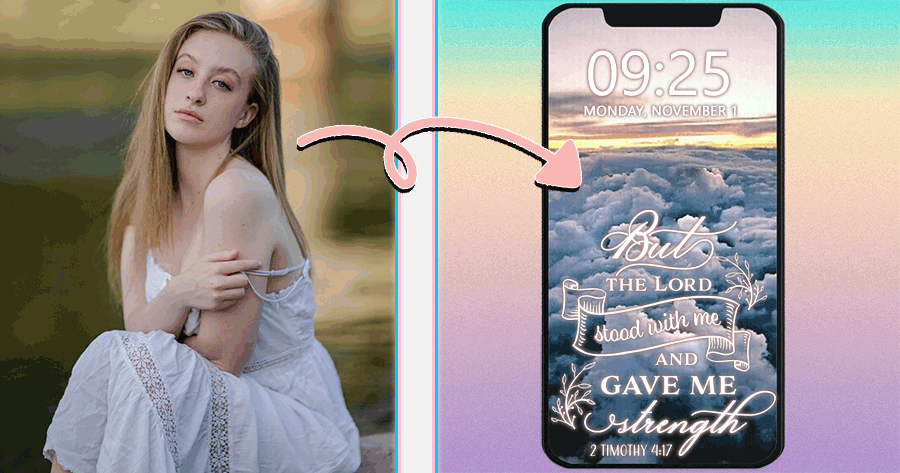 Bless Your Phone With Exclusive Christian Wallpaper✝️