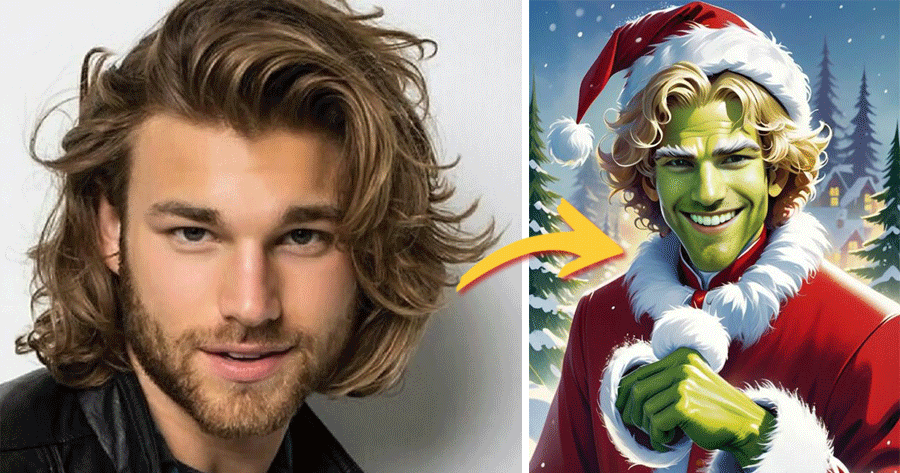 Revele Seu Lado Grinch Com Este Efeito!