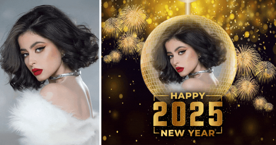 Crie Sua Foto de Ano Novo 2025 Com Moldura de Carnaval!