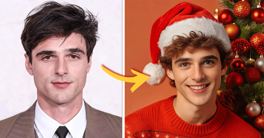 Add Your Photo And Put On The Santa Hat