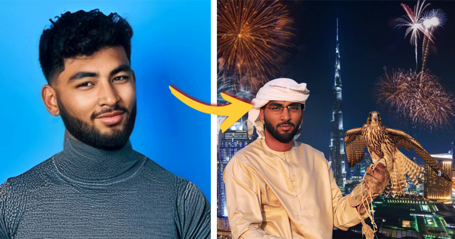 Celebrate The New Year With Falcon And Arabian Charm