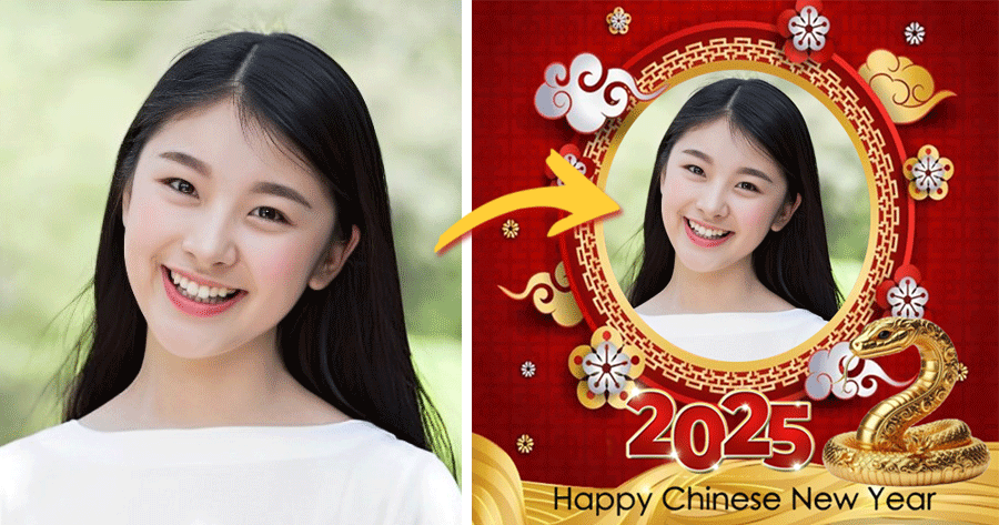 Create Your Chinese New Year Photo For Free