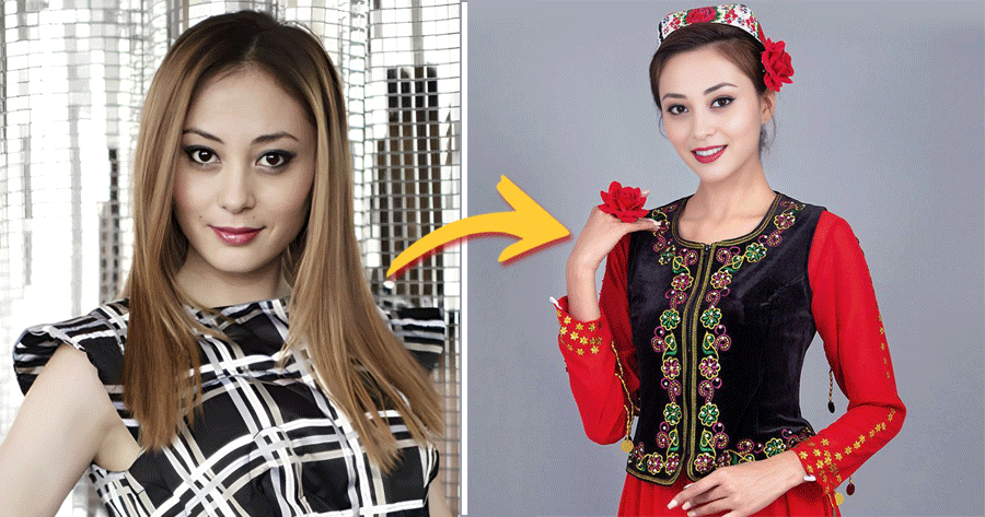 Experience The Grace Of Uyghur Culture In Your Photo!