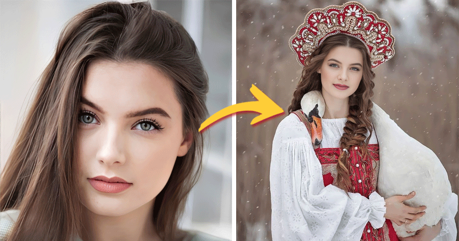 Generate Your Photo With A Traditional Costume Look!