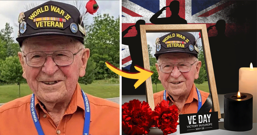 Add Your Photo To Show Your Spirit For Victory In Europe Day!