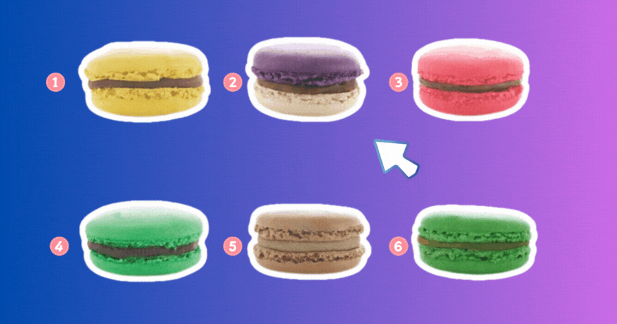 W&auml;hle ein Macaron, um zu offenbaren, wie reif du bist?