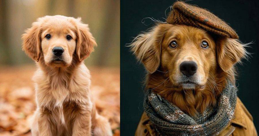 Upload Your Pet Photo: Generate A Creative Portrait Of It