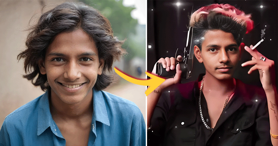 Bring The Heat As An Indian Man With Gun And Smoke!