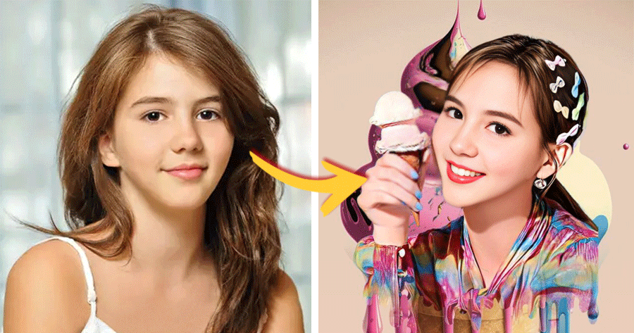 Turn Up The Summer Vibes With Your Photo And Tasty Ice Cream!