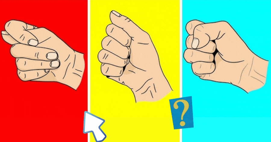 Chọn C&aacute;ch Bạn Nắm Tay Để Kiểm Tra T&iacute;nh C&aacute;ch Của Bạn.