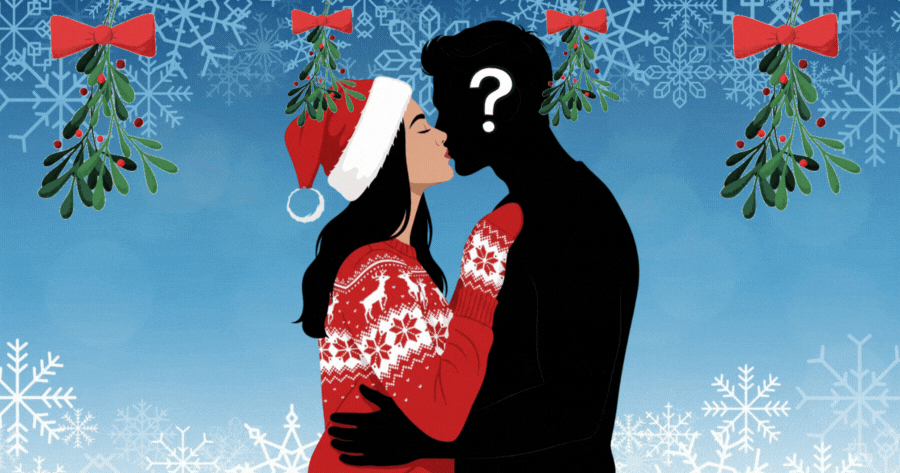 크리스마스 이브에 누가 당신에게 키스할까요?