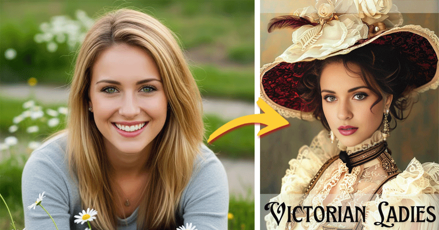 Turn Your Photo Into A Classic Victorian Painting!