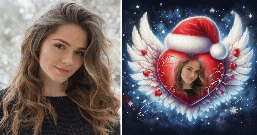 Express Eternal Love With A Christmas In Heaven Frame!