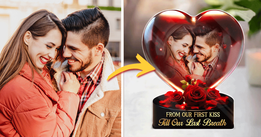 Create Your Perfect Couple Personalized Photo Gift!
