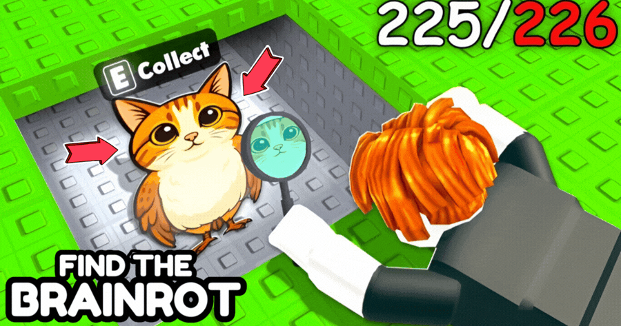 Kan du finde den skjulte hjerner&aring;d?