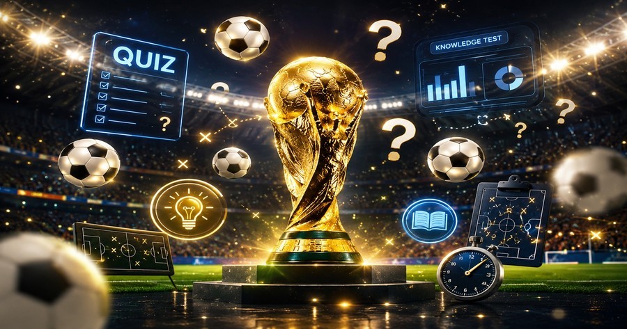 Bạn c&oacute; thể trả lời những c&acirc;u hỏi về World Cup n&agrave;y kh&ocirc;ng? N&oacute; phản &aacute;nh chỉ số IQ của bạn đấy!