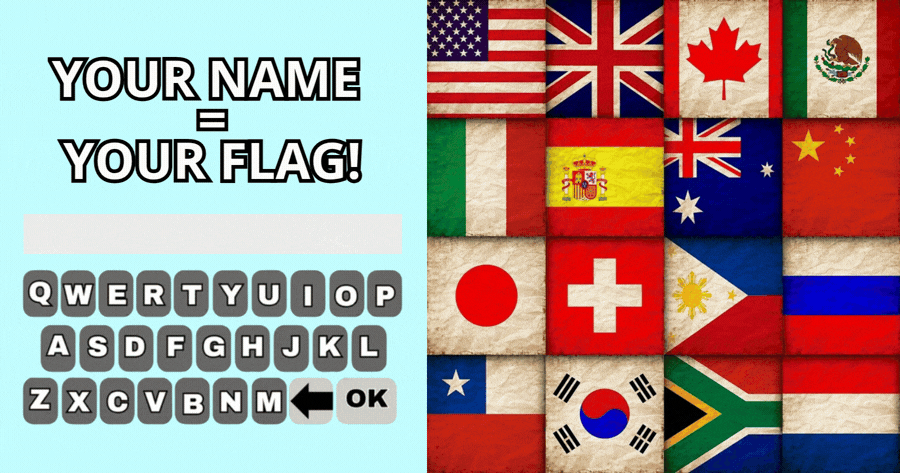 What Is Your Name As A Flag?