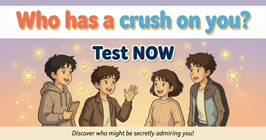 Who Has A Crush On You? Test NOW