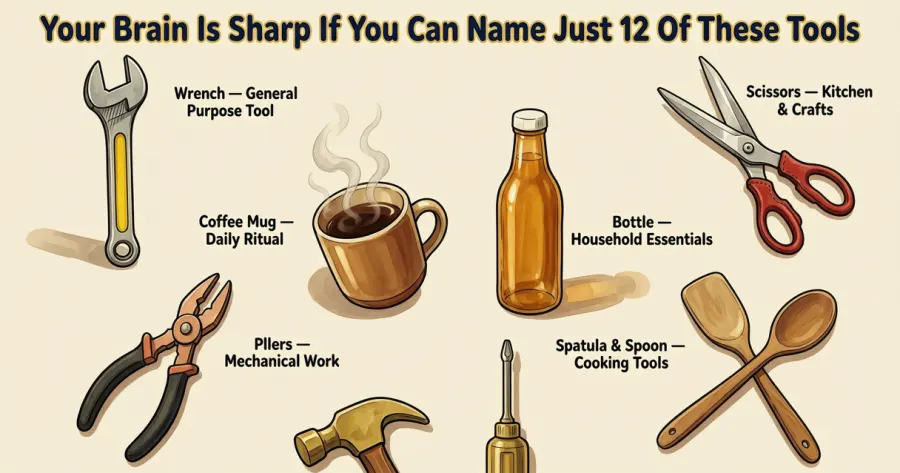 Your Brain Is Sharp If You Can Name Just 12 Of These Tools