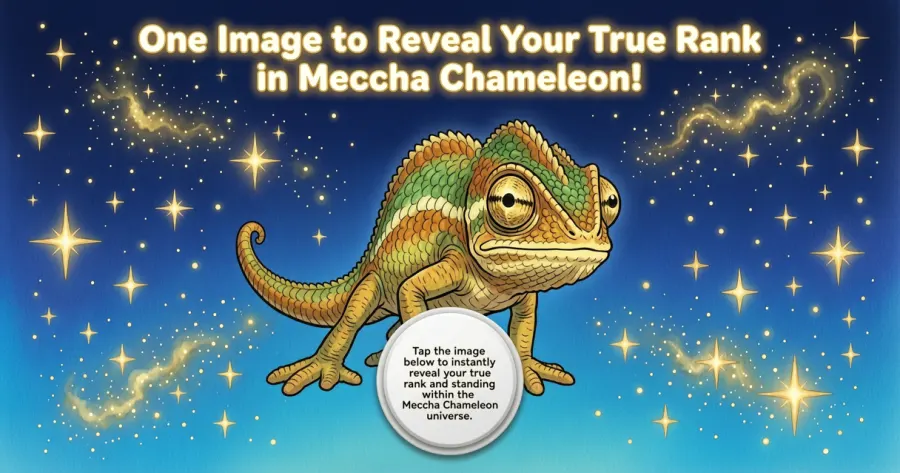 One Image To Reveal Your True Rank In Meccha Chameleon!