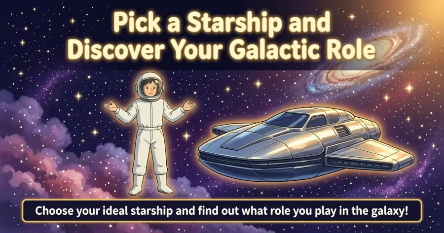 Pick A Starship And Discover Your Galactic Role