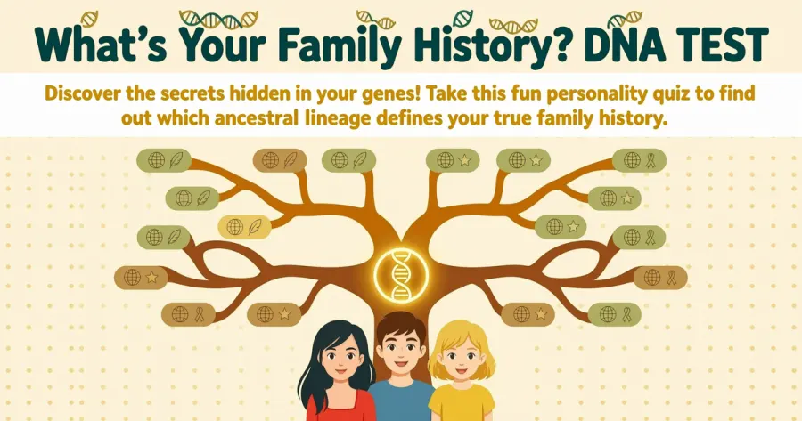 What's Your Family History? DNA TEST