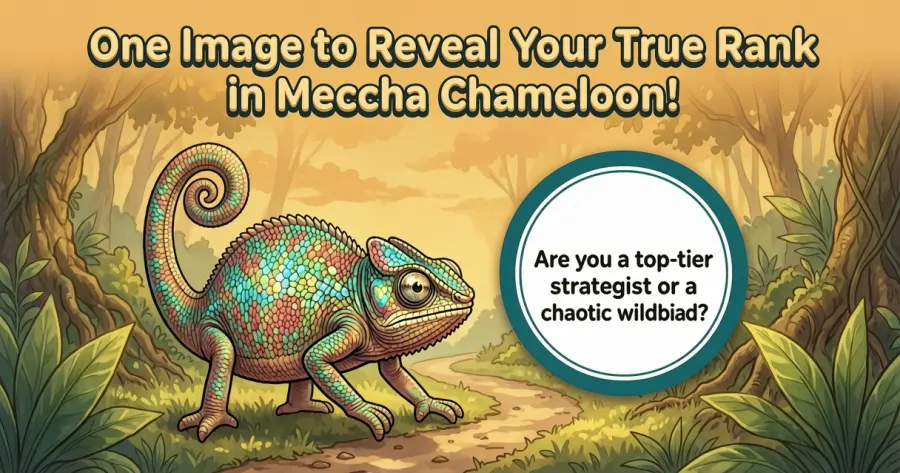 One Image To Reveal Your True Rank In Meccha Chameleon!