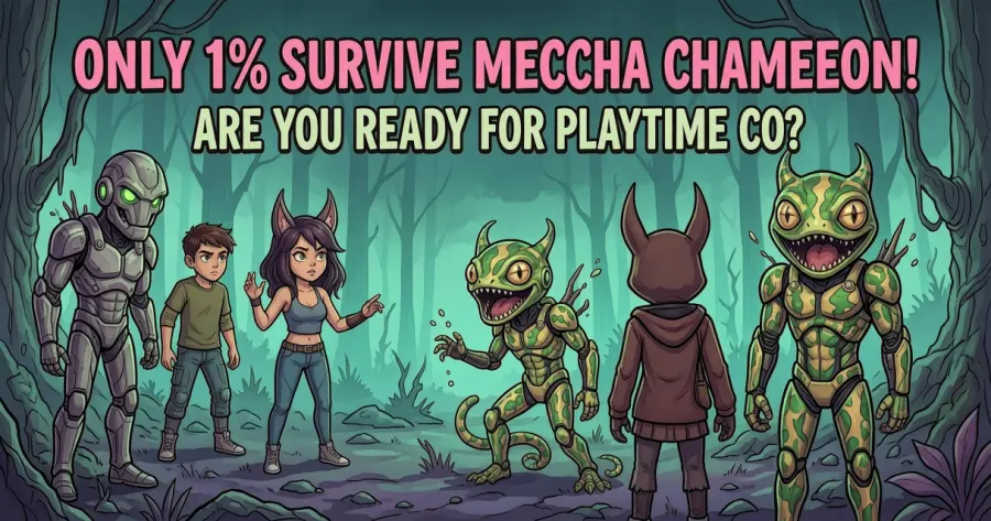 ONLY 1% Survive Meccha Chameleon! Are You Ready For Playtime Co?