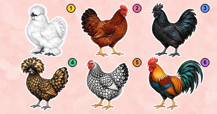 Toca un pollo y mira qui&eacute;n tiene celos de ti.