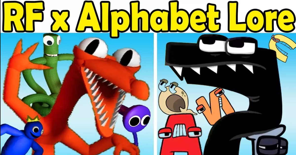 What Are You If Everyone Is Half "Alphabet Lore" And Half "Rainbow Friend"?