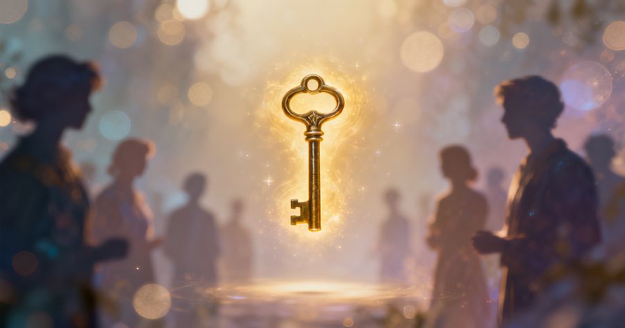 TOUCH THE KEY AND F FIND OUT WHO IS CONNECTED TO YOU.