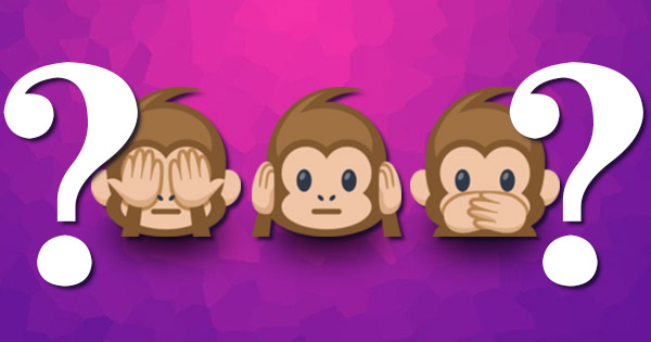 Qual dos tr&ecirc;s macacos s&aacute;bios &eacute; voc&ecirc;?