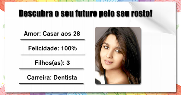 O que seu rosto revela sobre o seu futuro?