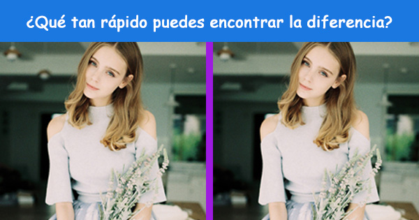 &iquest;Qu&eacute; tan r&aacute;pido puedes encontrar la diferencia?