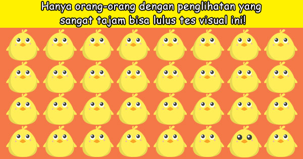 Seberapa tajam penglihatanmu?