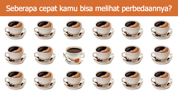 Quanto tempo voc&ecirc; levar&aacute; para encontrar o que h&aacute; de diferente aqui?